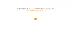 Desktop Screenshot of camping-lebeausejour.com
